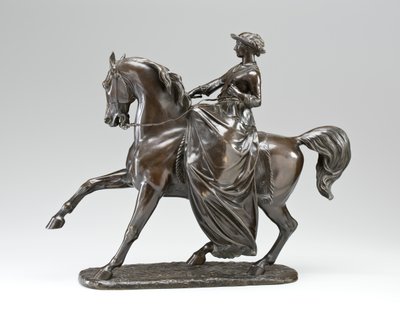 Equestrian Statue of Queen Victoria, 1853 by Thomas Thornycroft